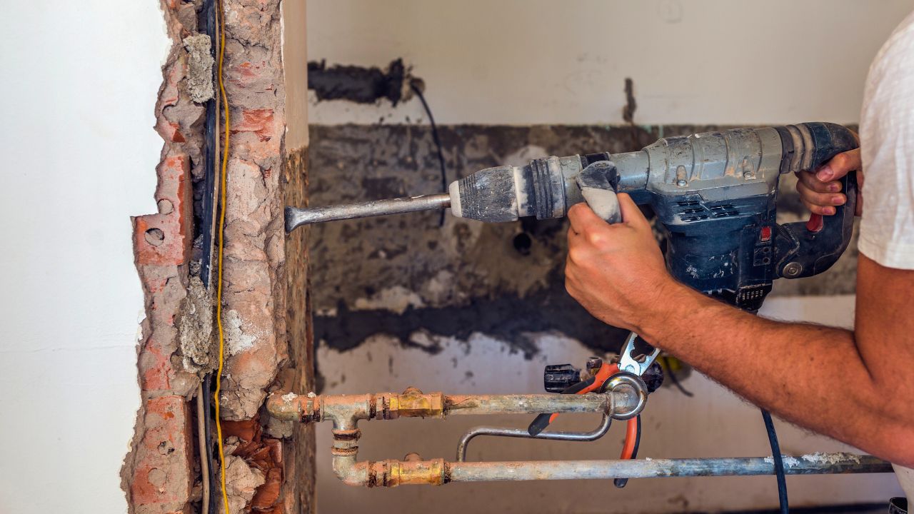 can you drill holes in apartment walls